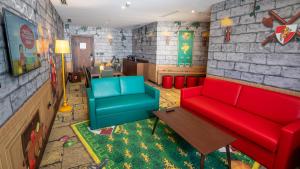 Posezení v ubytování LEGOLAND Hotel Dubai