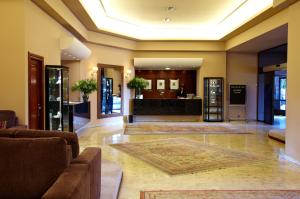 Lobbyn eller receptionsområdet på Hotel Coia de Vigo