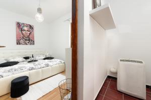 Postel nebo postele na pokoji v ubytování Lento Apartment