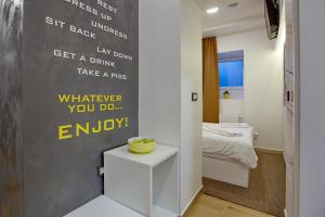 Posteľ alebo postele v izbe v ubytovaní Bedroom more than a bed + 20 fotografií