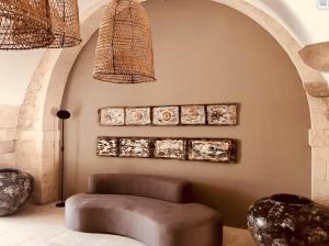Uma área de estar em Pietra d'Acqua Resort & Spa by Geocharme