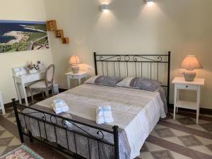 Postel nebo postele na pokoji v ubytování Piazza Fontana Luxury