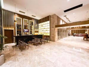 Posezení v ubytování Paşapark Selçuklu Hotel