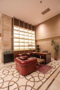 Posezení v ubytování Paşapark Selçuklu Hotel