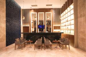 Posezení v ubytování Paşapark Selçuklu Hotel