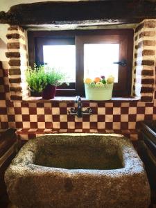 Kupatilo u objektu Casa del Cerro
