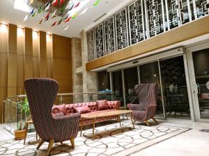 Posezení v ubytování Paşapark Selçuklu Hotel