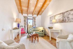 A seating area at Casa Maria Angela