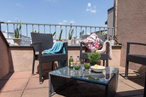 Balkon lub taras w obiekcie Yeshello Central Station Studio