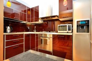 Kuchyňa alebo kuchynka v ubytovaní Apartment SAKAL
