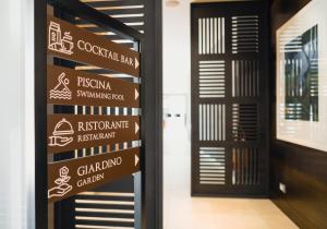 Certifikát, hodnocení, plakát nebo jiný dokument vystavený v ubytování Modica Palace Hotel
