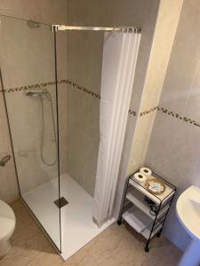 Kúpeľňa v ubytovaní Aparthotel Iris + 20 fotografií