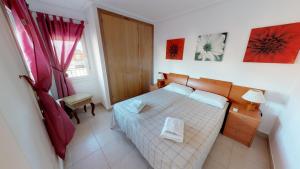 Postel nebo postele na pokoji v ubytování Francisco 293721-A Murcia Holiday Rentals Property + 8 fotografií