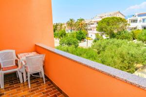 Balkón nebo terasa v ubytování Apartments Cvito