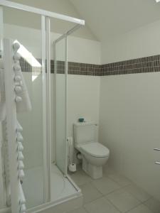 Vonios kambarys apgyvendinimo įstaigoje Les Chambres du Meunier
