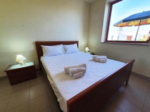 Letto o letti in una camera di Via Ugento Apartments - a pochi passi dalle spiagge