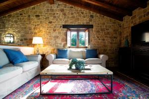 Posezení v ubytování Casas Rurales La Cuplia