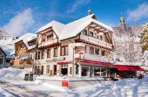 Hotel dasZimmermann v zimě