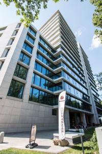 Budynek, w którym mieści się apartament