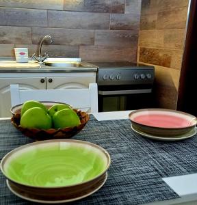 A kitchen or kitchenette at Vila Devana