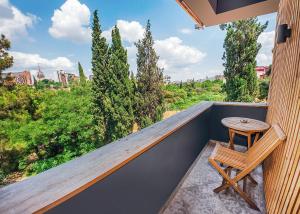 Balkón nebo terasa v ubytování Folk Boutique Hotel