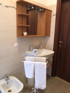 Koupelna v ubytování B&B Gloria Apartment