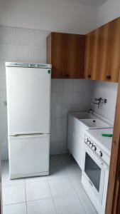 Η κουζίνα ή μικρή κουζίνα στο Maison a San Cataldo