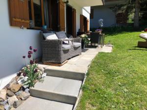 Κήπος έξω από το Appartement Waidmannsheil mit schöner Aussicht