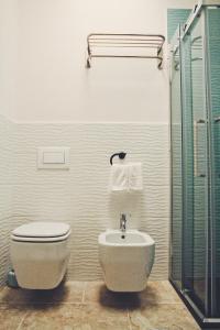 Phòng tắm tại S'Incontru Affittacamere