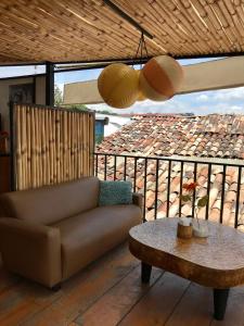 Hotel Casa Chapultepec的休息区