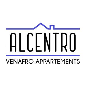 a logo for alameda verano apartments at ALCENTRO Orange Home in Venafro
