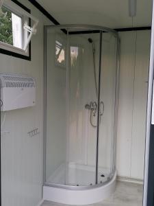Koupelna v ubytování Camping Weides
