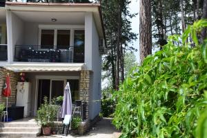 Vonkajšia záhrada v ubytovaní AB Apartman Siófok