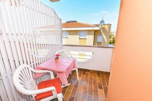 Balkón nebo terasa v ubytování Apartments Cvito
