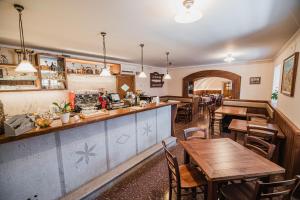 Kuchyň nebo kuchyňský kout v ubytování Guesthouse Muha
