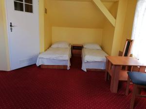 Postel nebo postele na pokoji v ubytování Domek 8 osobowy PORTOWA PRZYSTAŃ 150m od plaży