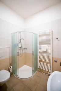 Koupelna v ubytování Apartmány Velké náměstí