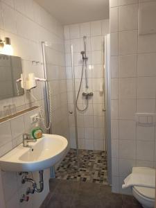 Koupelna v ubytování Hotel - Gasthof Erber