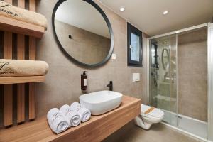 Koupelna v ubytování San Servolo Wellness Homes