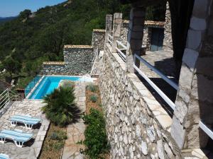 Bazén v ubytování cascading villa nebbo dubrovnik nebo v jeho okolí + 29 fotografií