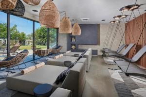 Posezení v ubytování San Servolo Wellness Homes