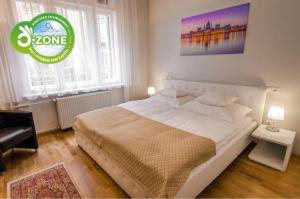 Postel nebo postele na pokoji v ubytování Anabelle Bed and Budapest