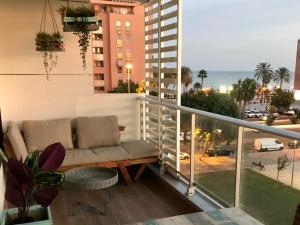 Balkón alebo terasa v ubytovaní Telma-Playa Gran terraza by AlohaMalaga