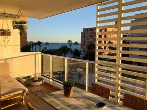 Balkón alebo terasa v ubytovaní Telma-Playa Gran terraza by AlohaMalaga