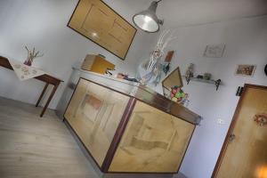 Kuchyň nebo kuchyňský kout v ubytování Hotel Sayonara