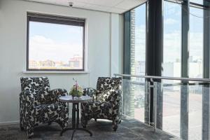 Posezení v ubytování Harbour Hotel IJmuiden