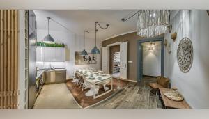 Kuchyň nebo kuchyňský kout v ubytování Boutique Suites Ráday + 15 fotografií