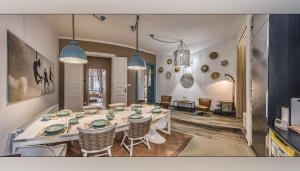 Posezení v ubytování Boutique Suites Ráday