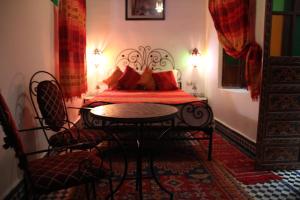 A seating area at Dar Hafsa