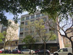 Budynek, w którym mieści się apartament